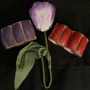 2 Large Bangle bracelet